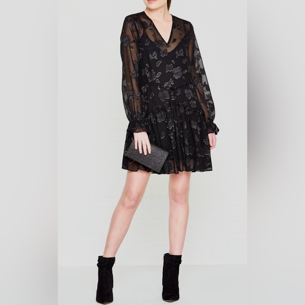 All Saints-See Through Star Dress